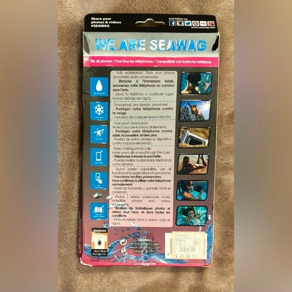 NEW Seawag Waterproof Phone Case